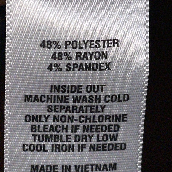 •ZELOS•MARBLED BLACK/GRAY LONG SLEEVE OPEN BACK HACCI KNIT TOP SIZE LARGE EUC - Picture 12 of 12